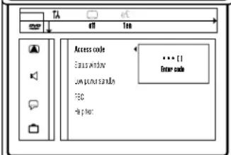 TA all 1m Access code Gauss window Low point sound FSD Help for: ••• C1 Enter code