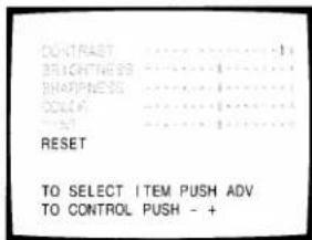 CONTRAST BRICHING SET SHAKNESS COCOLY RUST RESET TO SELECT ITEM PUSH ADV TO CONTROL PUSH - +