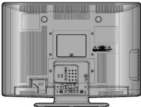 SANSUI HDLCD2612A - Location of the required Marking - 1