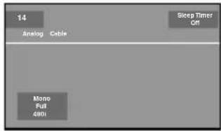 14 Analog Cable Sleep Timer Off Mono Full 40Hz
