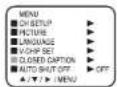 SANSUI DTV1900 - TO VIEW CLOSED CAPTIONS (ANALOG MODE) - 1