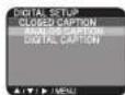 SANSUI DTV1900 - TO VIEW CLOSED CAPTIONS (DIGITAL MODE) - 2