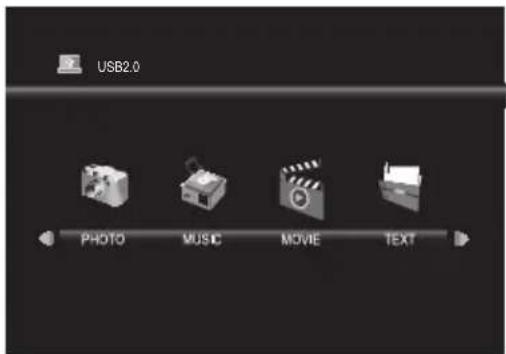 USB2.0 PHOTO MUSIC MOVE TEXT