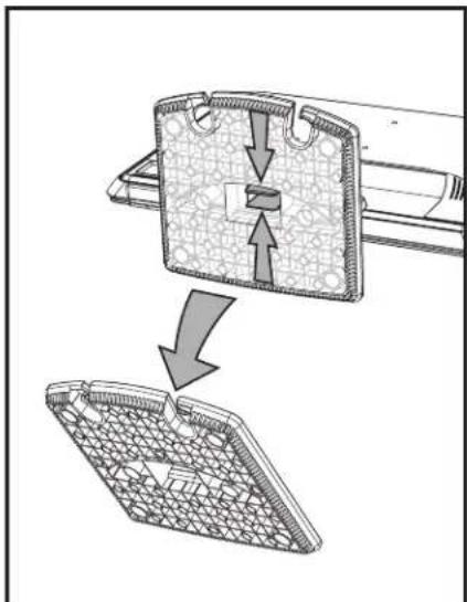 COMPAQ VP19 - Removing the column base - 1