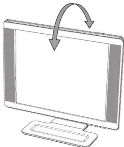 COMPAQ VP19 - Adjusting the Tilt - 1