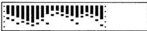 Scanned image showing a barcode pattern with vertical bars and dots, likely representing a digital signature or barcode.