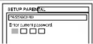 SYLVANIA 6727DG - PASSWORD CHANGE - 1