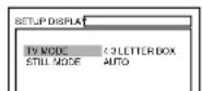 SYLVANIA 6727DG - B DISPLAY SETTING - 1