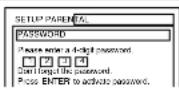 SYLVANIA 6727DG - PASSWORD CHANGE - 3