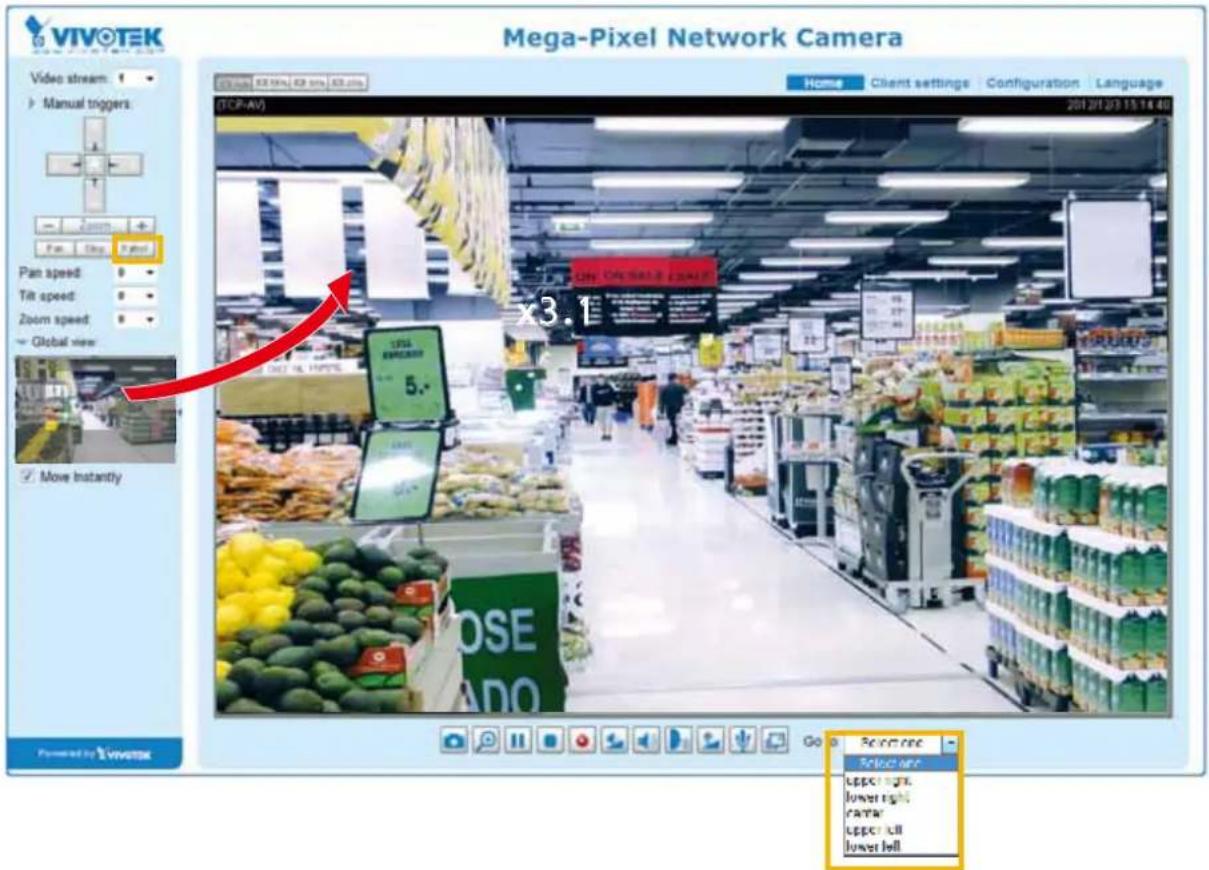 VIVOTEK Video stream: Manual triggers: Pan speed: Tilt speed: Zoom speed: Global view: Move instantly Mega-Pixel Network Camera Home Client settings Configuration Language (TCP-AV) 2012/01/29 15:14:40 x3.1 5. Close Close Close Close Close Close Close Close Close Close Close Close Close Close Close Close Close Close Close Close Close Close Close Close Close Close Close Close Close Close Close Close Close Close Close Close Close Close Close Close Close Close Close Close Close Close Close Close Close Close Close