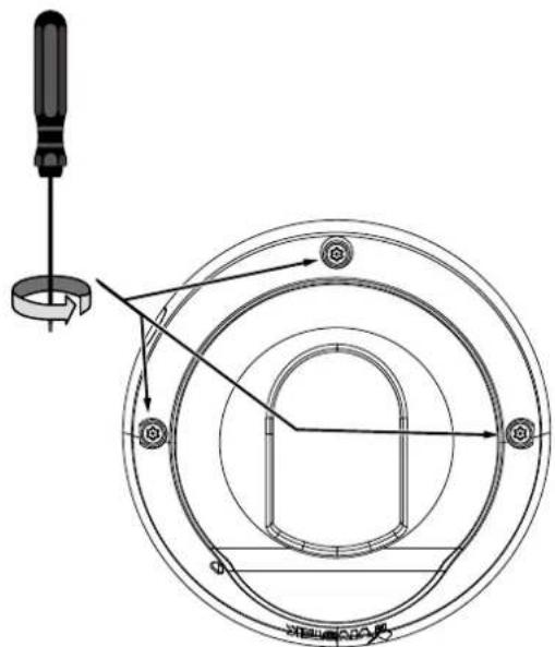 Technical diagram showing a mechanical assembly with labeled components and directional arrows indicating assembly or movement.