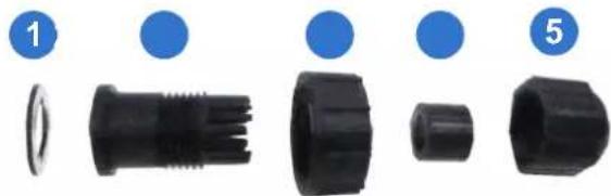 Geovision GV-MFDC1501-0FV - Waterproofing and Connecting the Network Cable - 1