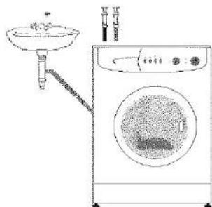 NORDMENDE WM1001 - WATER DRAIN CONNECTION - 1