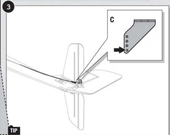 E-flite EFL4750 - Control Surface Centering - 2