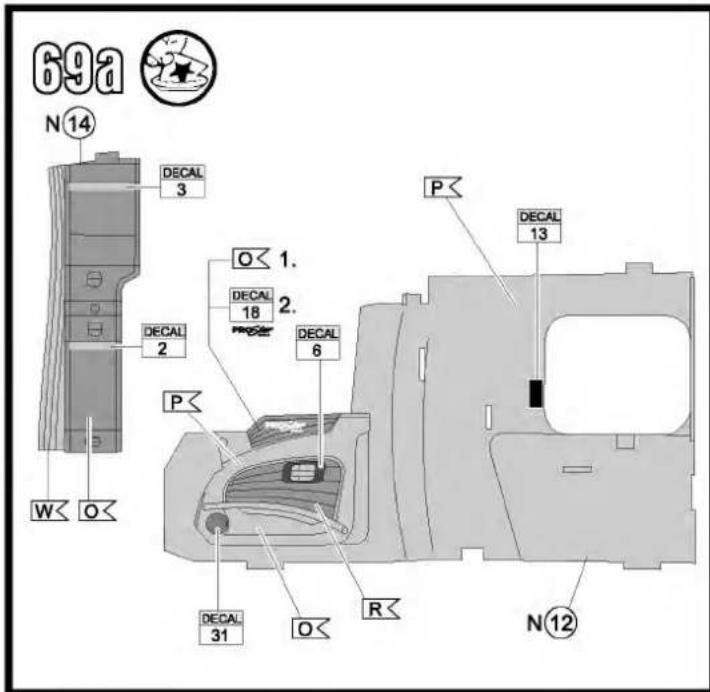 Revell 2011 International ProStar - orange, klar 730 - 30