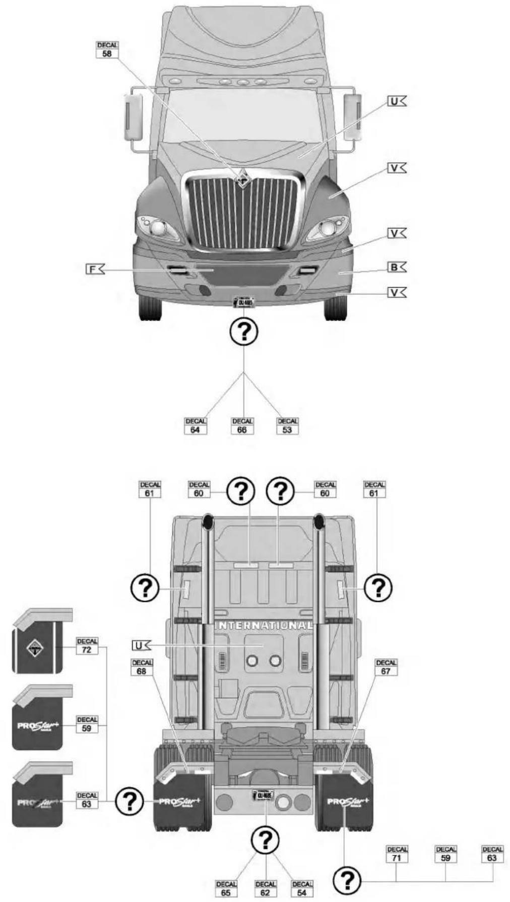 Revell 2011 International ProStar - orange, klar 730 - 55