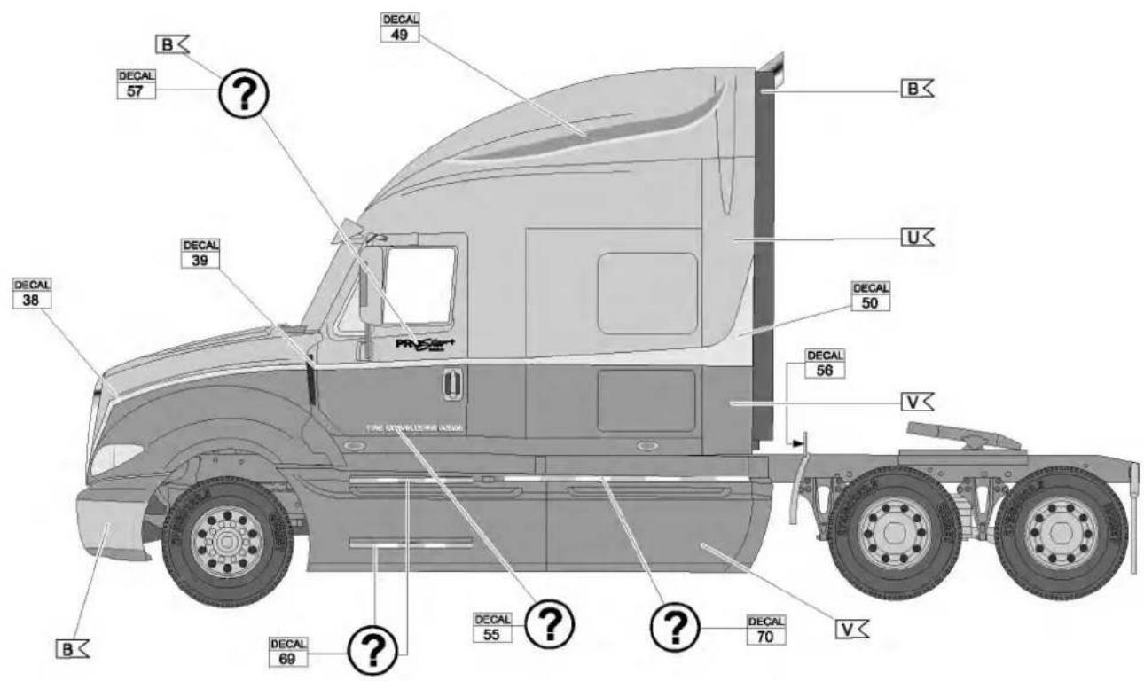 Revell 2011 International ProStar - orange, klar 730 - 57