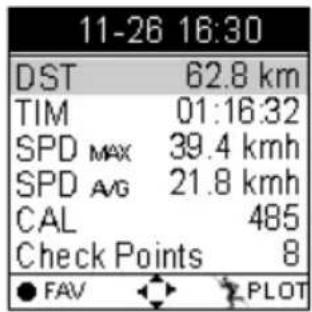 HOLUX GPSPort 260 Lite - History Mode - 4