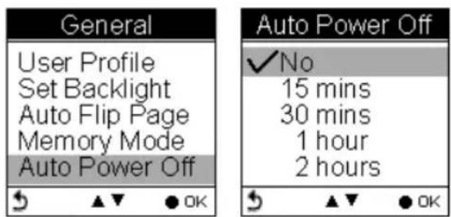 HOLUX GPSPort 260 Lite - Auto Power Off - 1