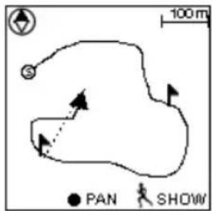 HOLUX GPSPort 260 Lite - View Track Course in Track View - 2
