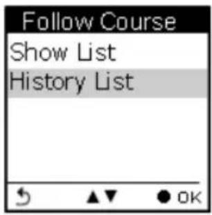 HOLUX GPSPort 260 Lite - Follow course from history logs - 1