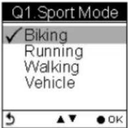 HOLUX GPSPort 260 Lite - Setting Mode - 5
