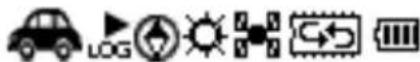 HOLUX GPSPort 260 Lite - Status Icons - 1