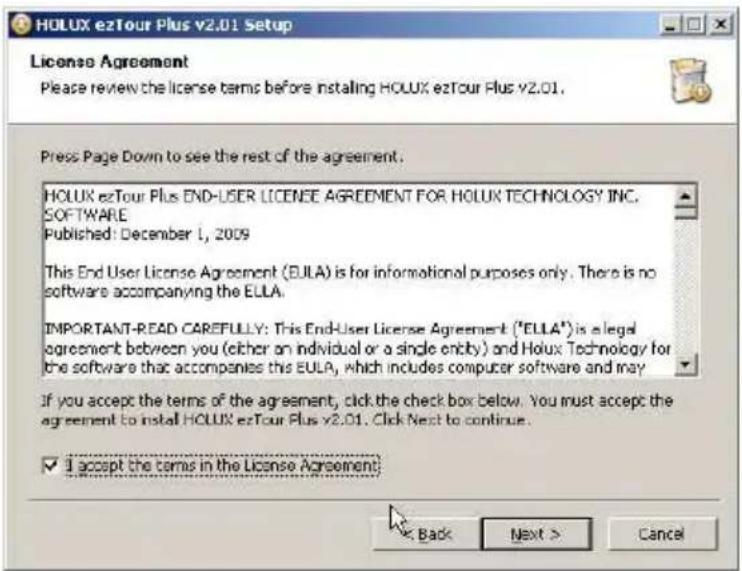 HOLUX GPSPort 260 Lite - Installing ezTour Plus - 2