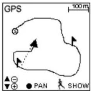 HOLUX GPSPort 260 Lite - View Track Course in Track View - 4