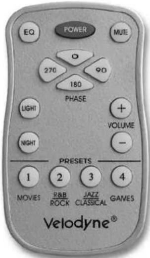 VELODYNE SC-8 - Remote Control - 1
