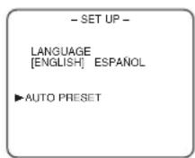 FUNAI F313CC - Select "ENGLISH" or "ESPAÑOL" - 2