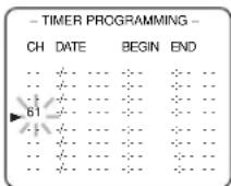 FUNAI F313CC - Set the channel number - 1
