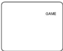 SYLVANIA 6319CD - GAME MODE - 1