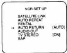 SYLVANIA 2965LF - AUTO RETURN - 1