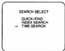 SYLVANIA 2965LF - TIME SEARCH - 1