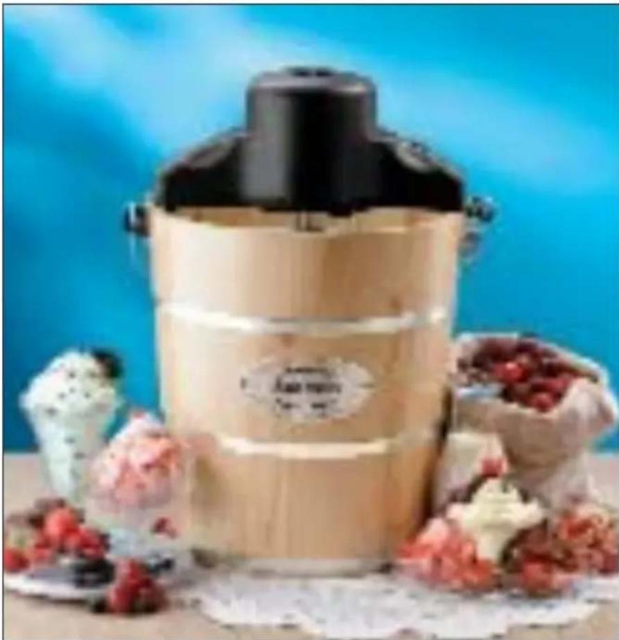 Aroma AIC-304EM - Old Fashioned Ice Cream Freezer - 1