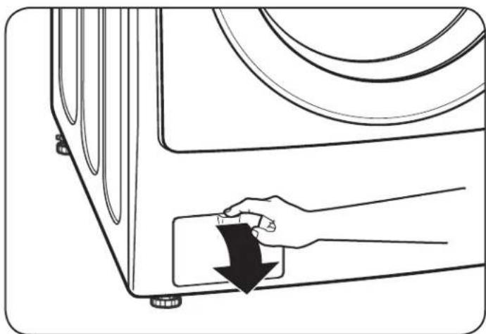 KENMORE 796.41963 Elite - Cleaning the Drain Pump Filter - 1
