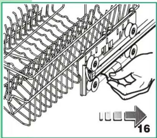 UPO D520D - Use of the upper basket - 1