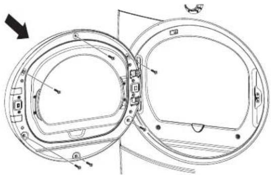 GE GFD45ESSKWW - REINSTALE EL CONJUNTO DE PUERTA - 2