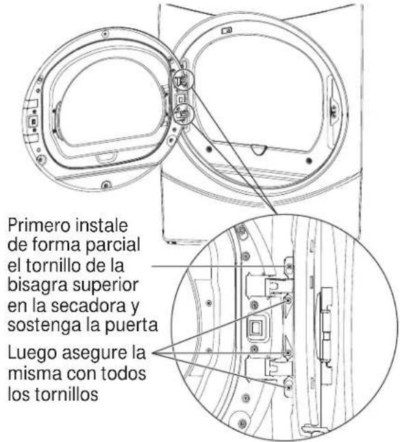 GE GFD45ESSKWW - REINSTALE EL CONJUNTO DE PUERTA - 1