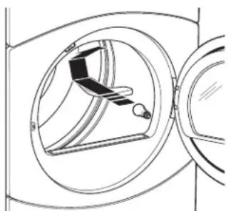 GE GFD45ESSKWW - NEVER OPERATE THE DRYER WITHOUT ITS FILTER IN PLACE. - 1