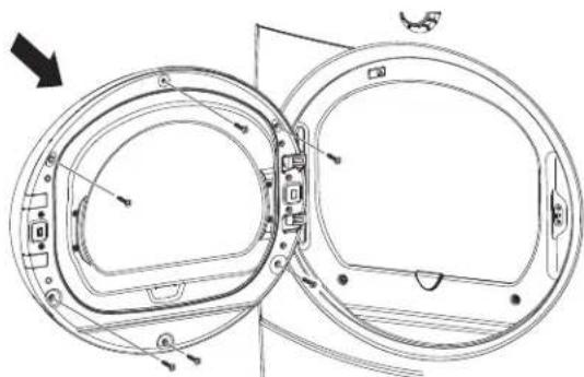 GE GFD45ESSKWW - REINSTALL DOOR ASSEMBLY - 2