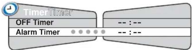 SANYO LCD-32XA2 - ■ Alarm timer setting - 1