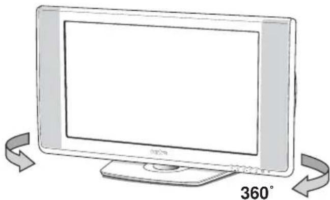 SANYO LCD-32XA2 - Viewing Angle Adjustment - 1