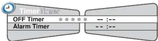 SANYO LCD-32XA2 - ■ Off timer setting - 1