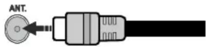 Finlux 50FFA6010 - Antenniliitäntä - 1