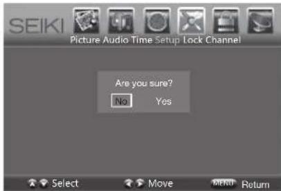 Seiki LC24G82 - Restore Default - 1