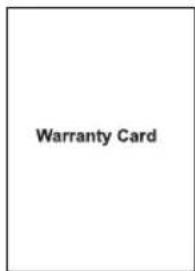 Warranty Card