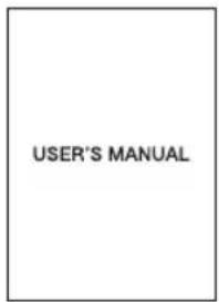 USER'S MANUAL