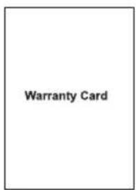 Warranty Card